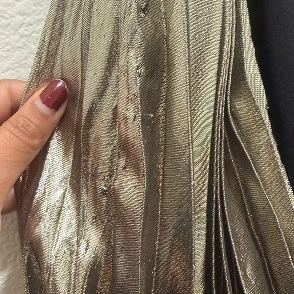 Maria Lucia Hohen Glamorous Metallic Maxi Dress - Picture 8 of 9